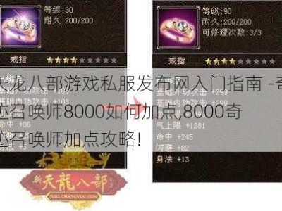 天龙八部游戏私服发布网入门指南 -奇迹召唤师8000如何加点,8000奇迹召唤师加点攻略!